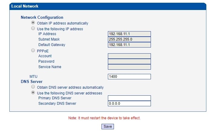 Настройка gsm шлюза dinstar